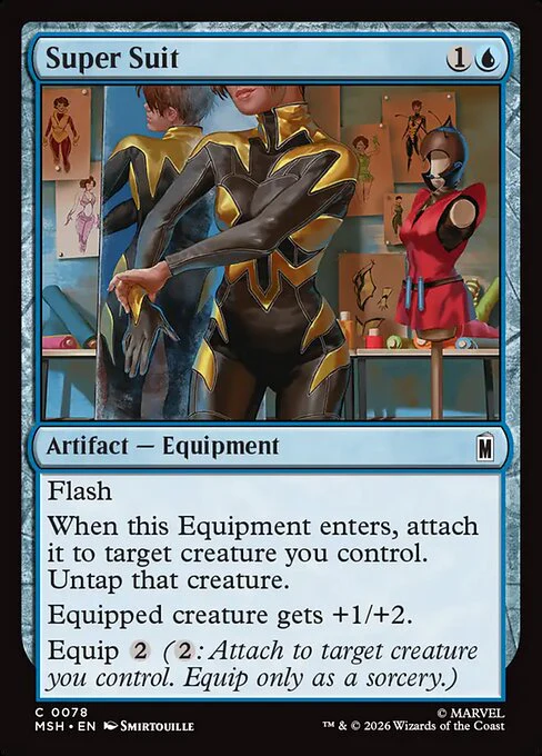 Super Suit (78) (Foil) - Marvel Super Heroes