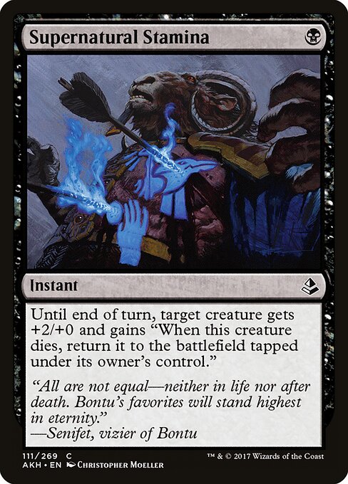 Supernatural Stamina (111) - Amonkhet