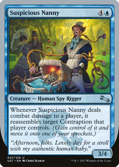 Suspicious Nanny (47) (Foil) - Unstable