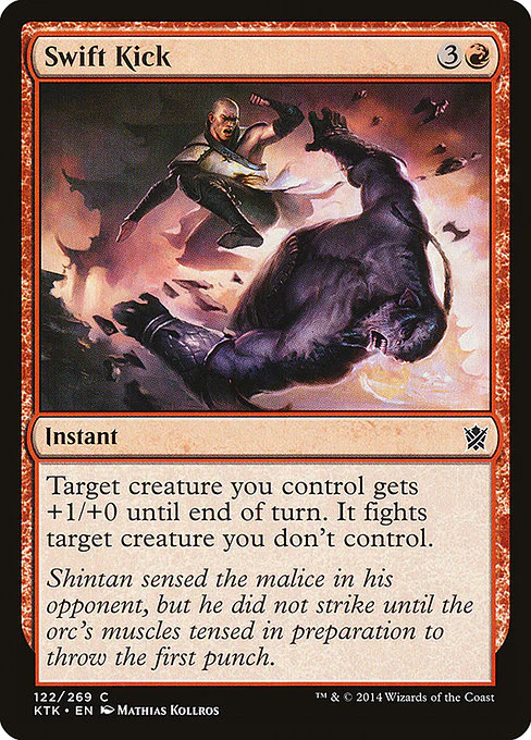 Swift Kick (122) (Foil) - Khans of Tarkir