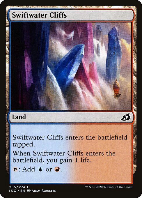 Swiftwater Cliffs (255) (Foil) - Ikoria: Lair of Behemoths