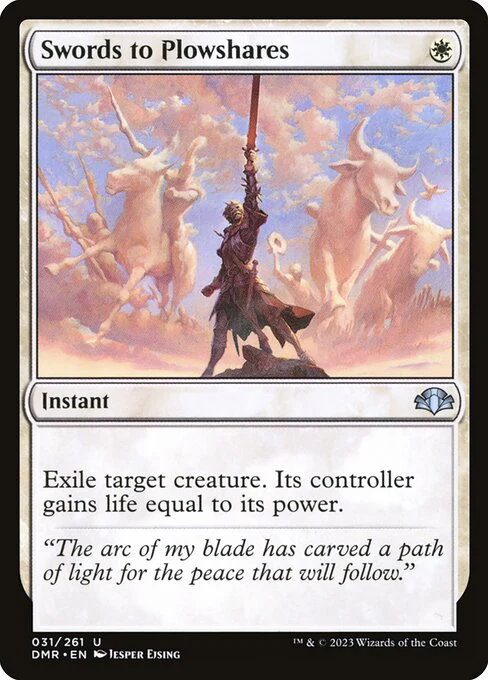 Swords to Plowshares (31) - Dominaria Remastered