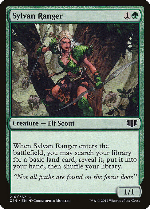Sylvan Ranger (216) - Commander 2014
