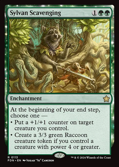 Sylvan Scavenging (113) - Foundations