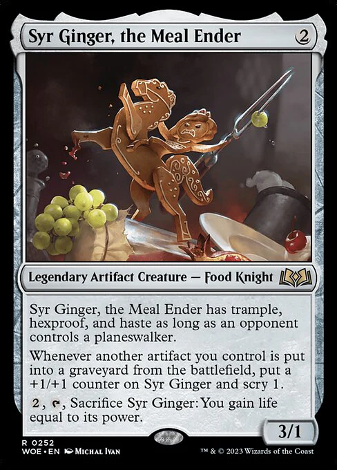 Syr Ginger, the Meal Ender (252) - Wilds of Eldraine