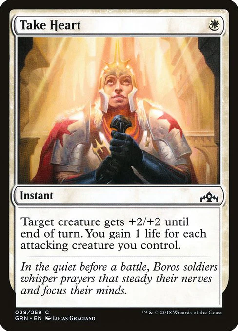 Take Heart (28) (Foil) - Guilds of Ravnica
