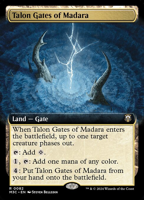 Talon Gates of Madara (82) - EXTENDED ART - Modern Horizons 3 Commander