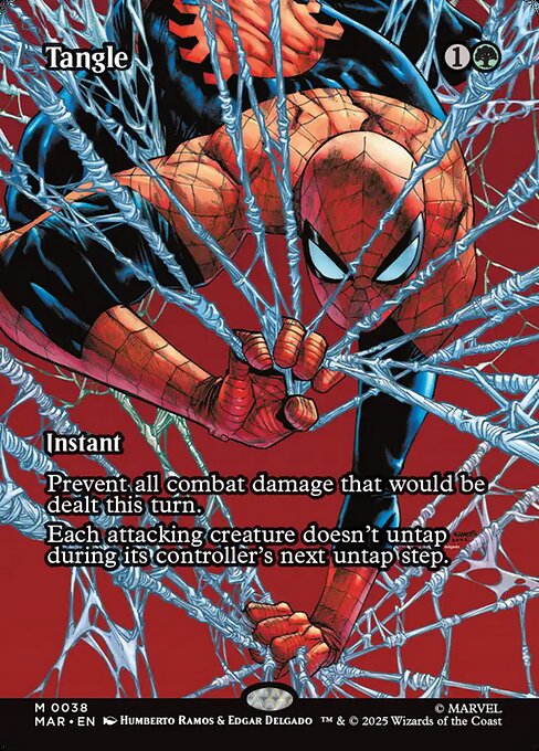 Tangle (38) - BORDERLESS - FULL ART - Marvel Universe