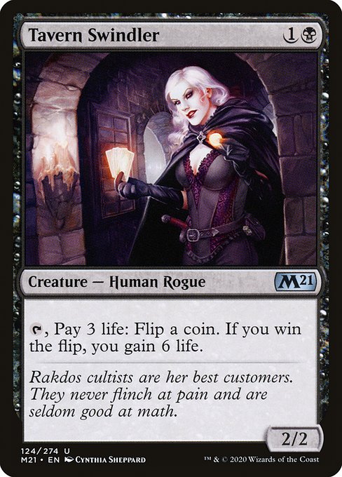 Tavern Swindler (124) - Core Set 2021