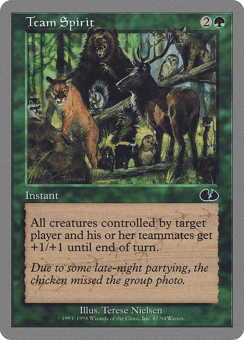Team Spirit (67) - Unglued