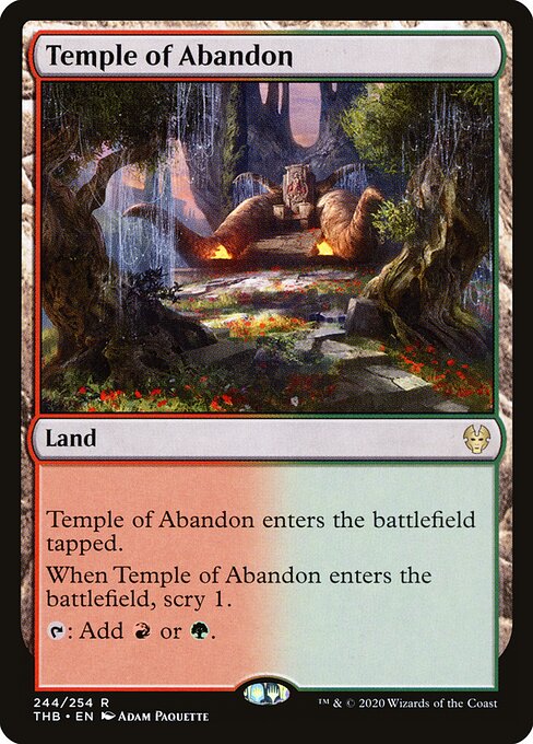 Temple of Abandon (244) - Theros Beyond Death