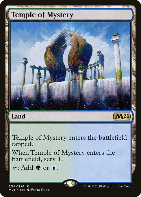 Temple of Mystery (254) - Core Set 2021