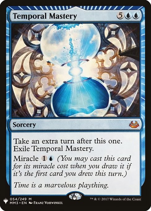 Temporal Mastery (MM3-54) - The List