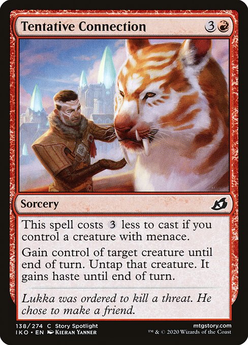 Tentative Connection (138) (Foil) - Ikoria: Lair of Behemoths