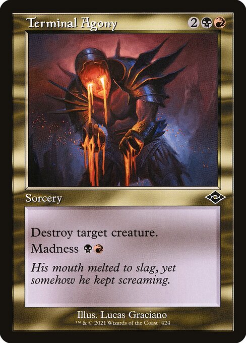 Terminal Agony (424) (Etched) - Modern Horizons 2