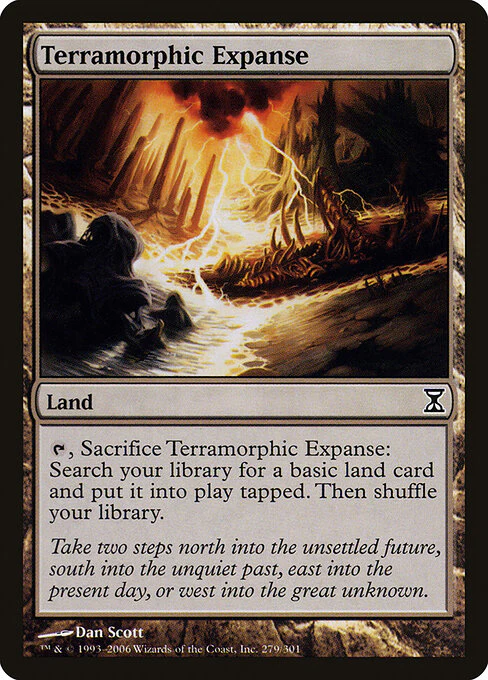 Terramorphic Expanse (279) (Foil) - Time Spiral