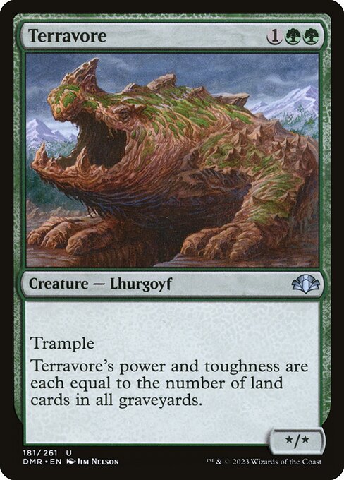 Terravore (181) - Dominaria Remastered