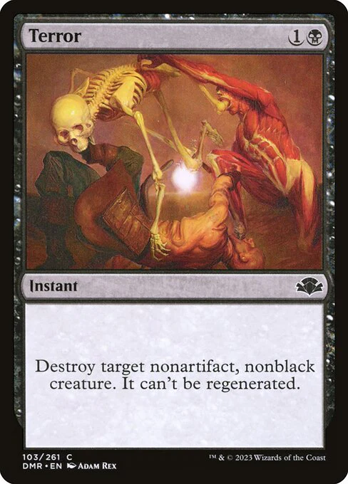Terror (103) (Foil) - Dominaria Remastered