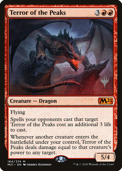 Terror of the Peaks (164p) - Core Set 2021 Promos