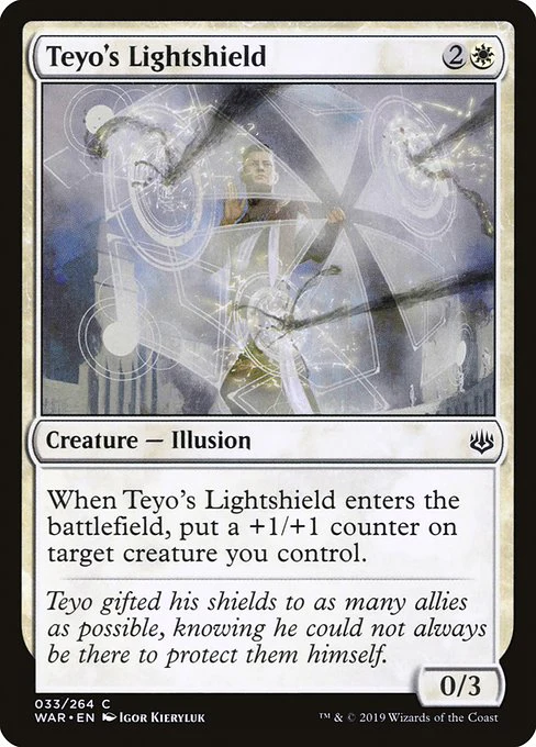 Teyo's Lightshield (33) (Foil) - War of the Spark