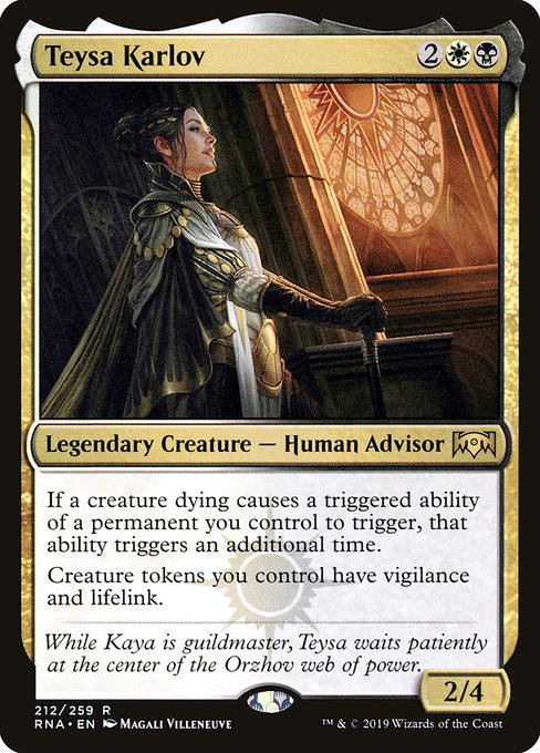 Teysa Karlov (212) (Chinese (S)) - Ravnica Allegiance