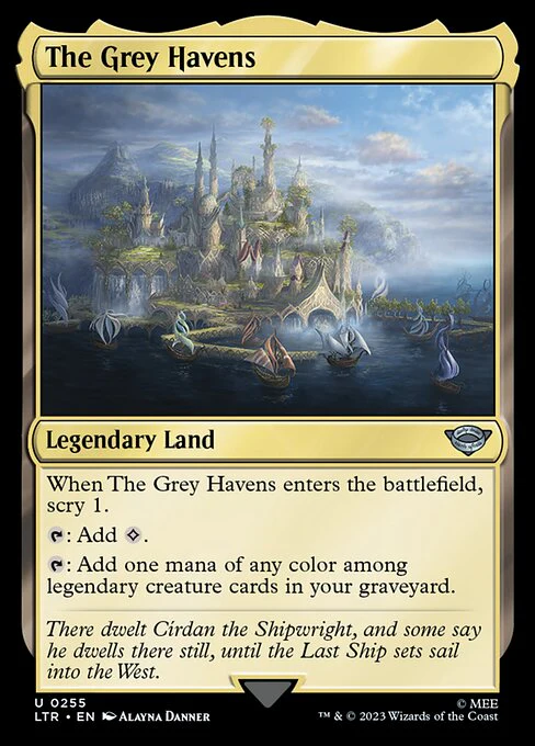 The Grey Havens (255) - The Lord of the Rings: Tales of Middle-earth