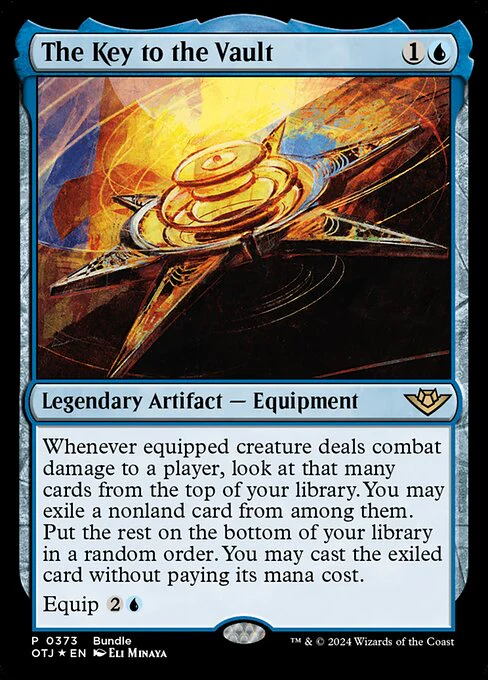 The Key to the Vault (373) (Foil) - Outlaws of Thunder Junction