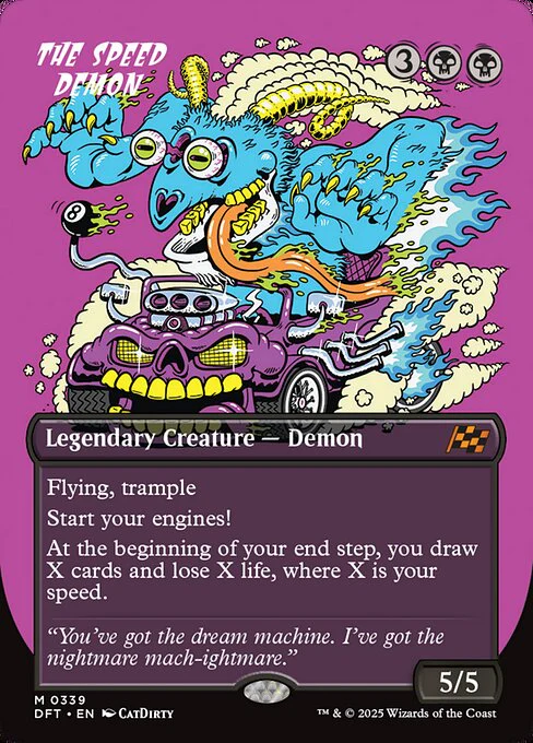 The Speed Demon (339) - BORDERLESS - Aetherdrift
