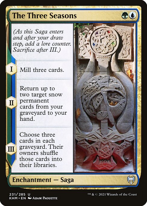 The Three Seasons (231) (Foil) - Kaldheim