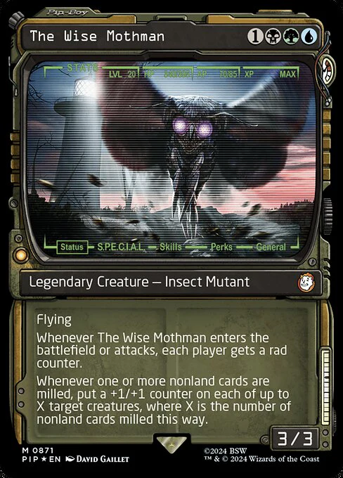 The Wise Mothman (871) - SHOWCASE (Foil) - Fallout