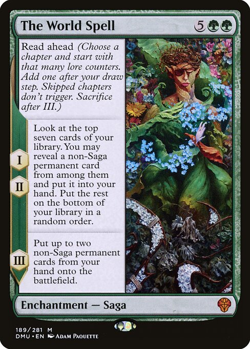 The World Spell (189) - Dominaria United