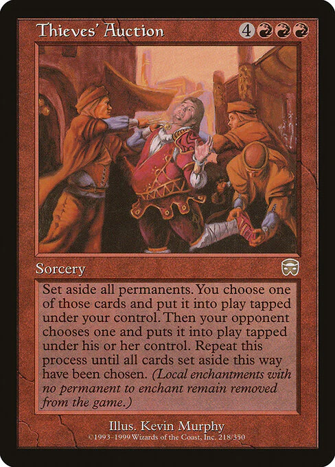 Thieves' Auction (218) - Mercadian Masques