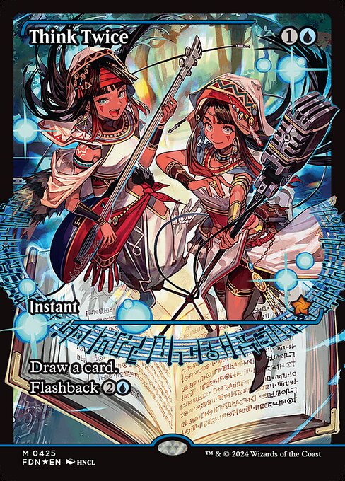 Think Twice (425) - SHOWCASE (Foil) - Foundations