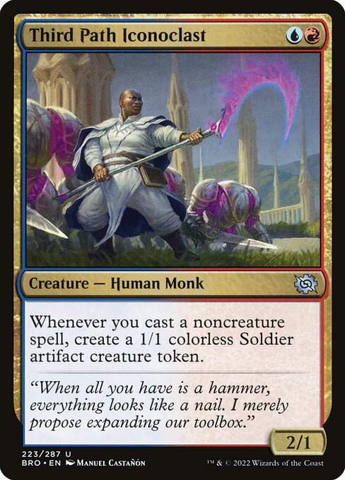 Third Path Iconoclast (223) (Foil) - The Brothers' War
