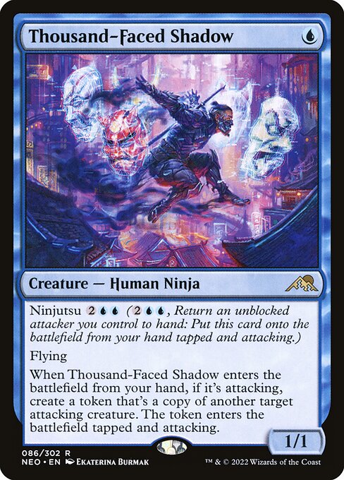 Thousand-Faced Shadow (86) - Kamigawa: Neon Dynasty