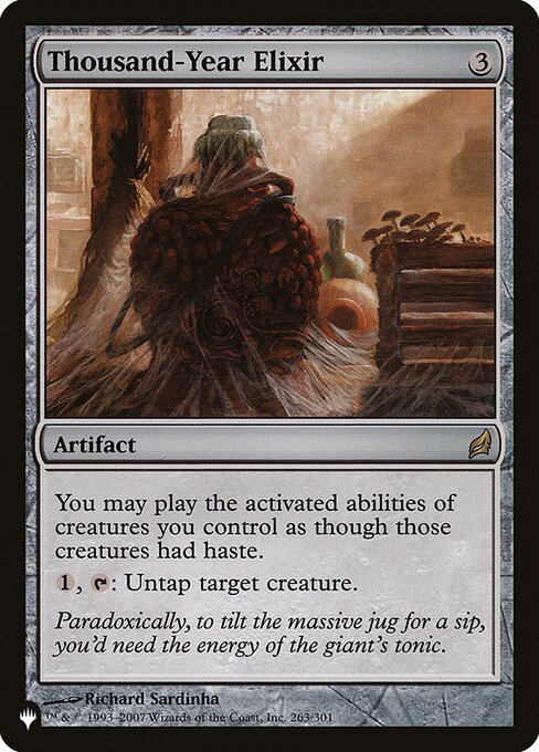 Thousand-Year Elixir (LRW-263) - The List