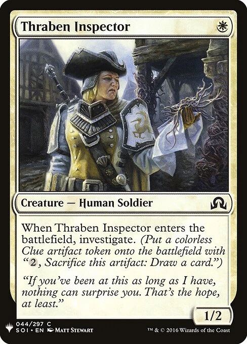 Thraben Inspector (SOI-44) - The List