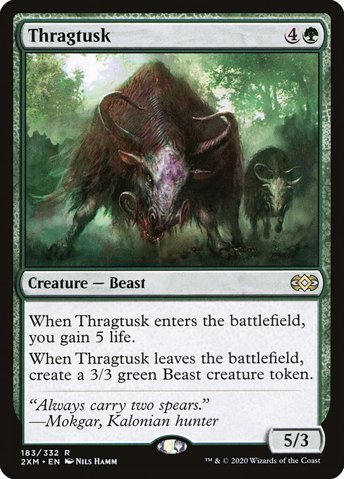 Thragtusk (183) - Double Masters