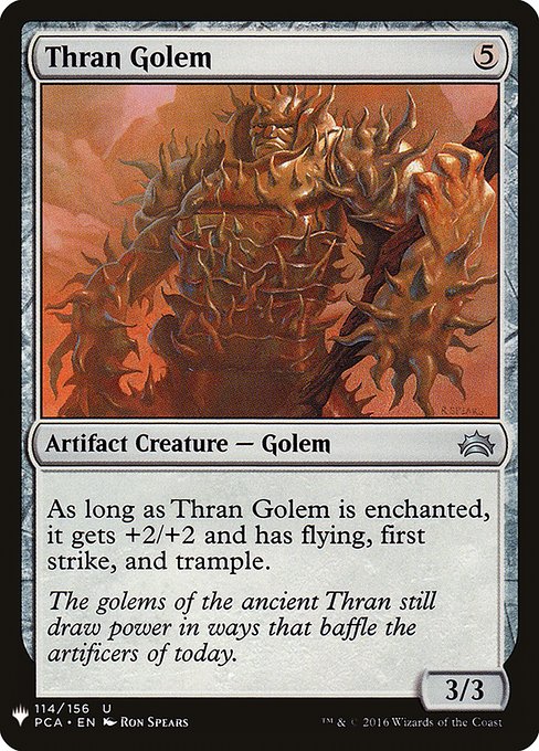 Thran Golem (PCA-114) - The List