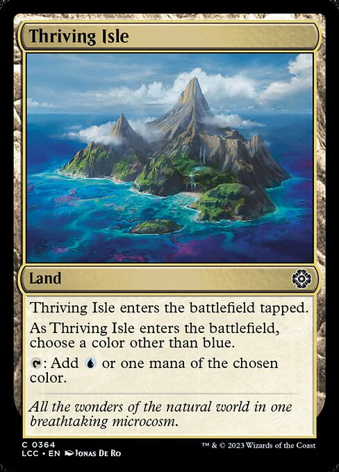 Thriving Isle (364) - The Lost Caverns of Ixalan Commander