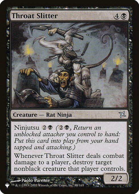 Throat Slitter (BOK-88) - The List