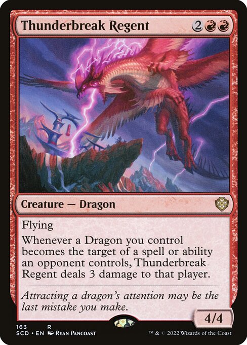 Thunderbreak Regent (163) - Starter Commander Decks