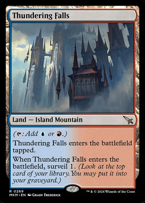 Thundering Falls (269) (Foil) - Murders at Karlov Manor