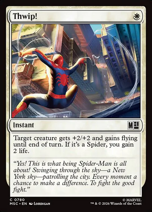 Thwip! (780) (Foil) - Marvel Super Heroes Commander