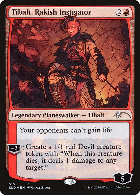 Tibalt, Rakish Instigator (515) (Foil) - Secret Lair Drop