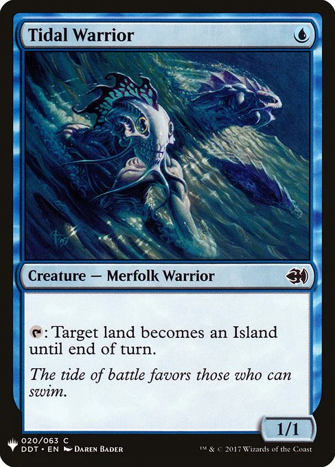 Tidal Warrior (DDT-20) - The List