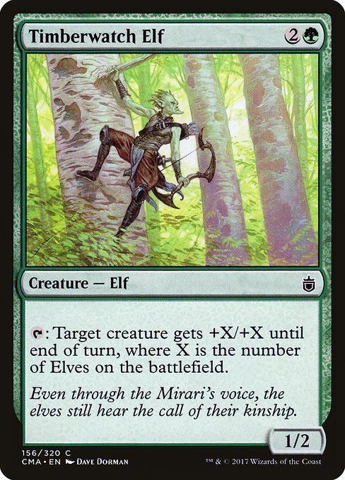 Timberwatch Elf (156) - Commander Anthology