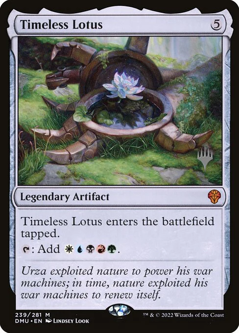 Timeless Lotus (239p) (Foil) - Dominaria United Promos