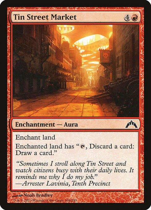 Tin Street Market (108) (Foil) - Gatecrash