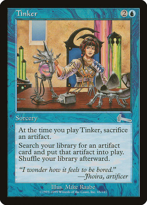Tinker (45) (Foil) - Urza's Legacy